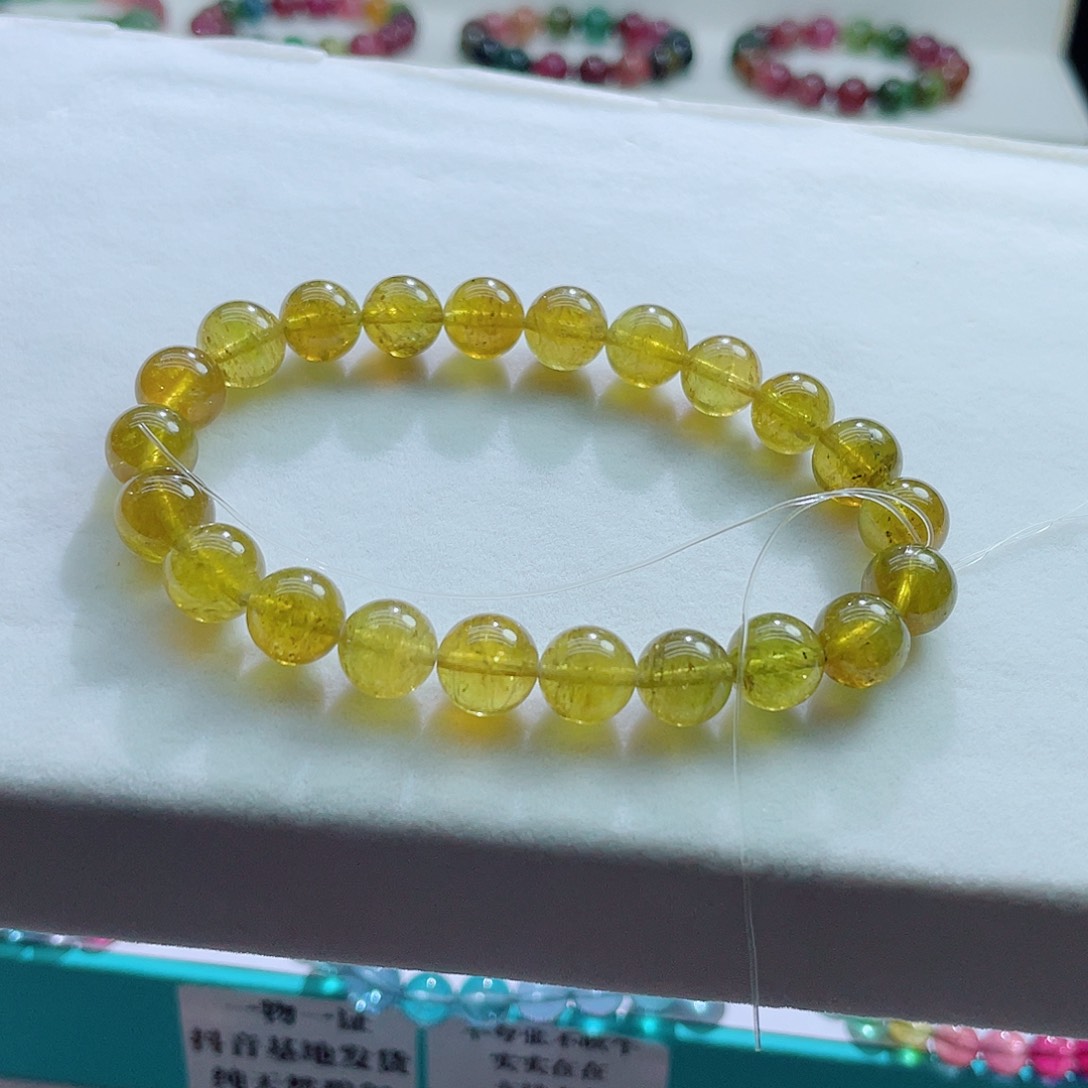 手链未镶嵌碧玺9.2mm左右