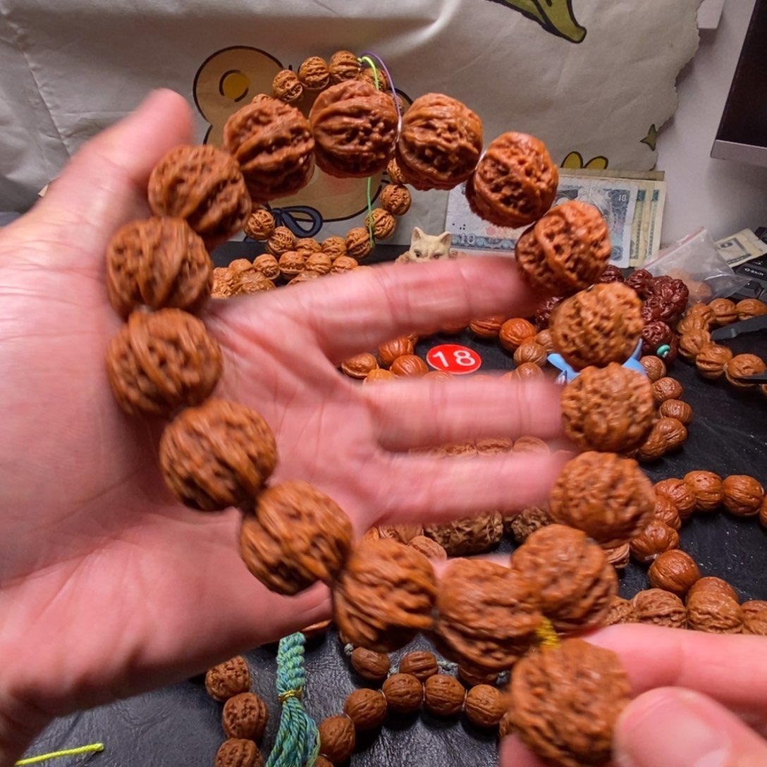 文玩核桃手串野生漫天繁星