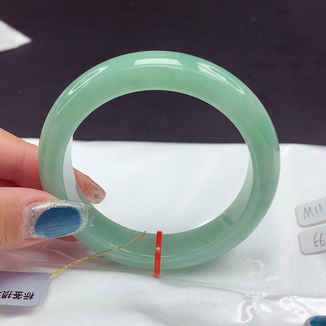 未镶嵌手镯翡翠56圈380