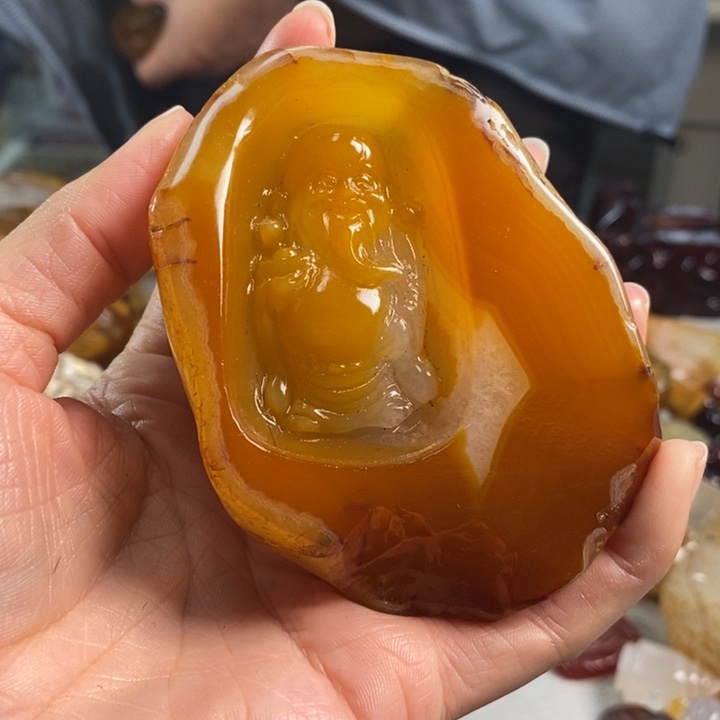 玛瑙/玉髓吊坠(不含链)未镶嵌