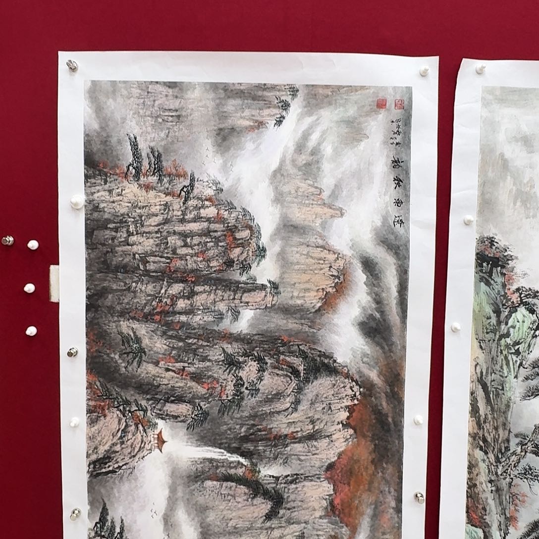 ****淡国画四尺整哈哈哈哈