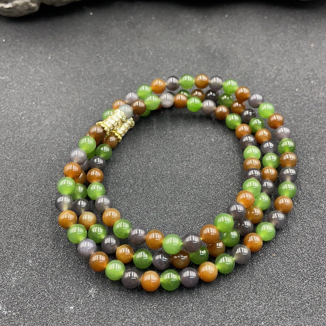 BY0311FWY标36 和田玉手链