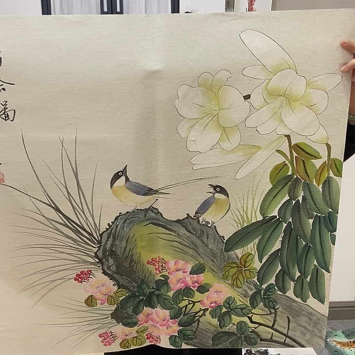 三个张画廊直播间！