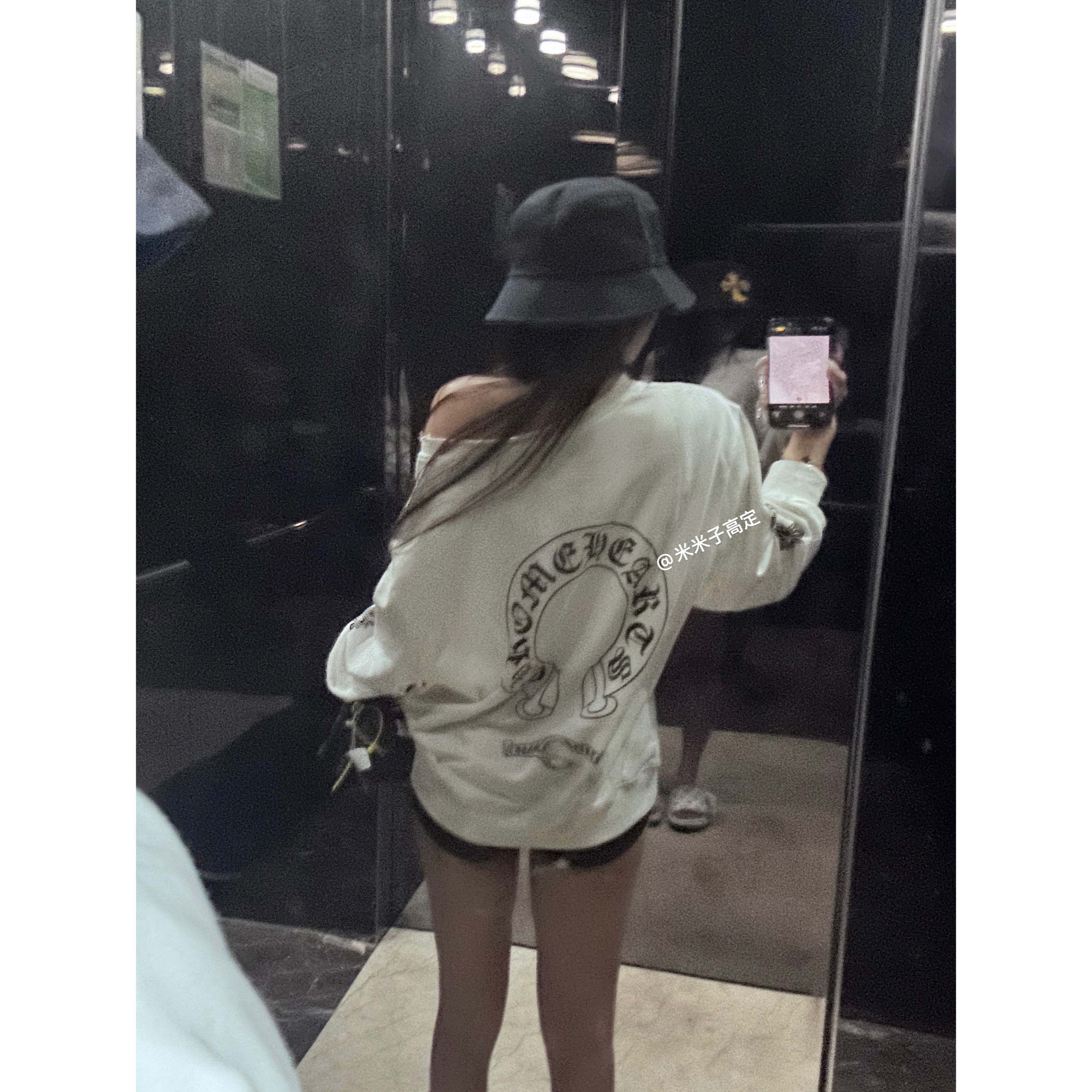 MMZ—2025秋冬新款女卫衣宽松斜肩百搭款