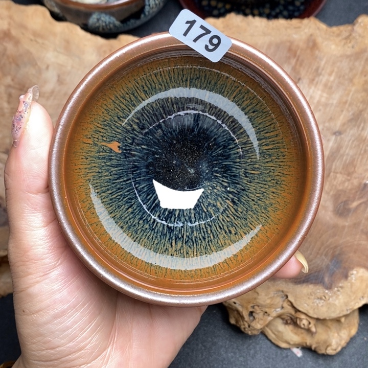 茶盏建窑建盏主人杯179