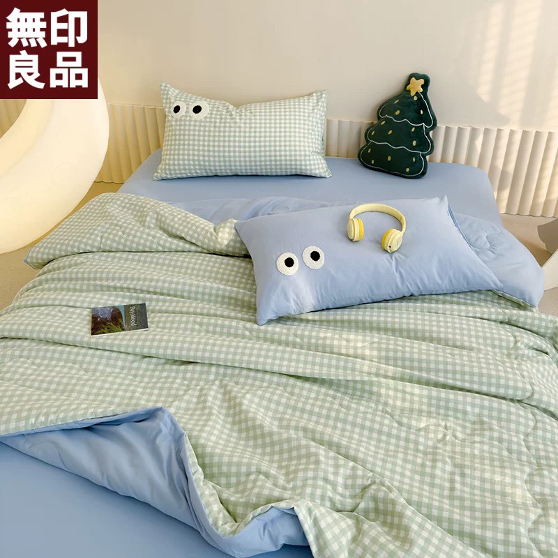 被单床品套件被罩简约被芯意式绣花四件套合格品