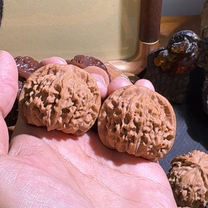 稀***烂文玩核桃吊坠41全品天地