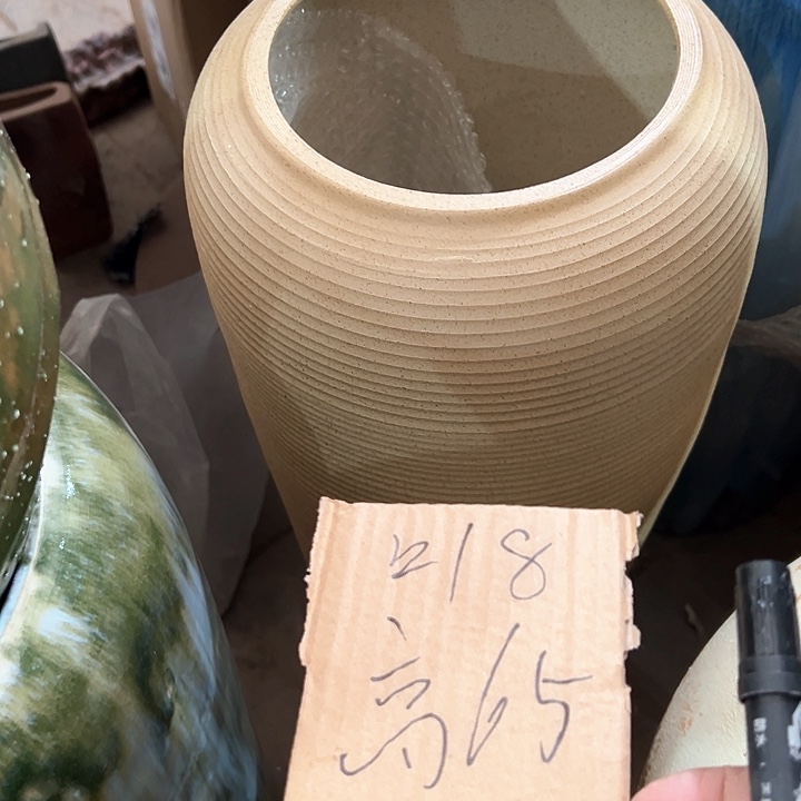 陶瓷景德镇精品花盆栽适合