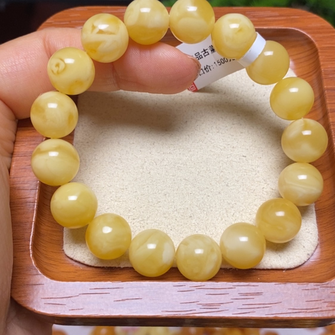 【闪购商品】未镶嵌蜜蜡手链手串