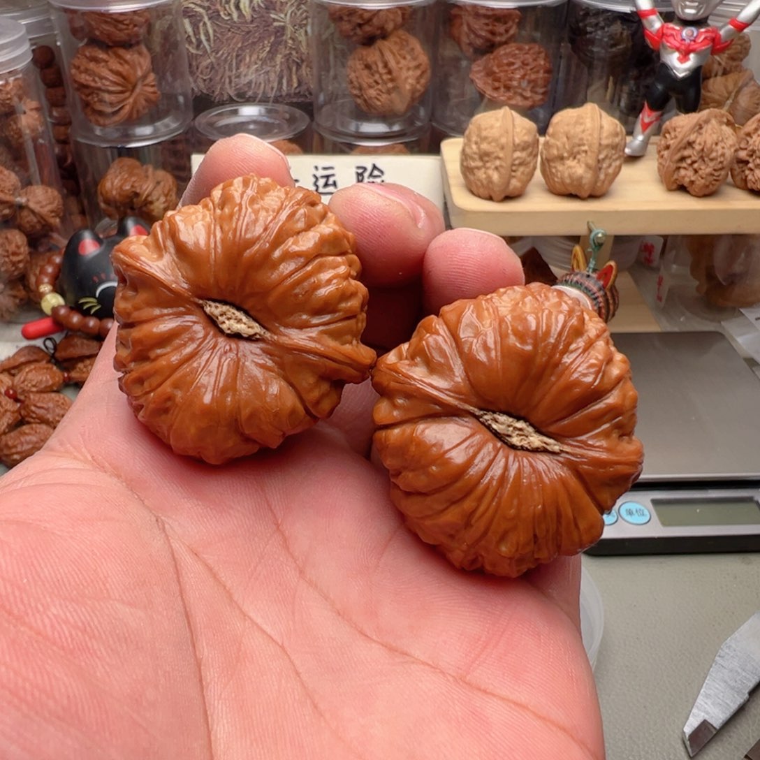 ￴***把件文玩核桃43+全品南瓜