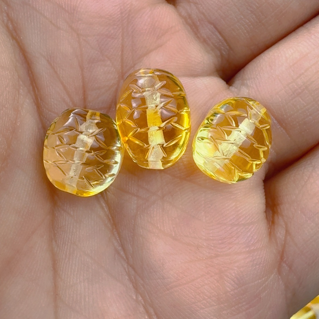 蜜蜡未镶嵌裸石全品富甲