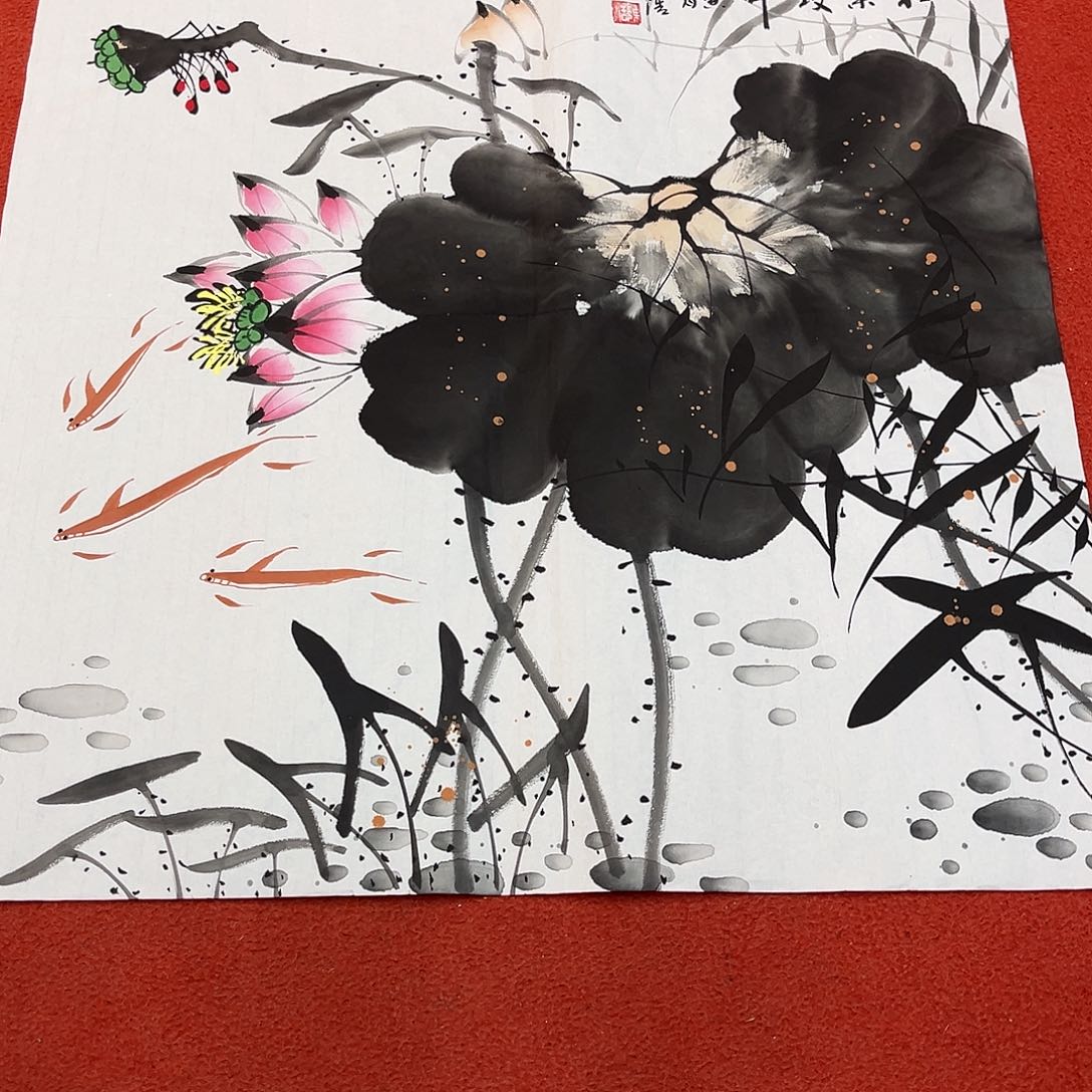 国画手绘国画作品