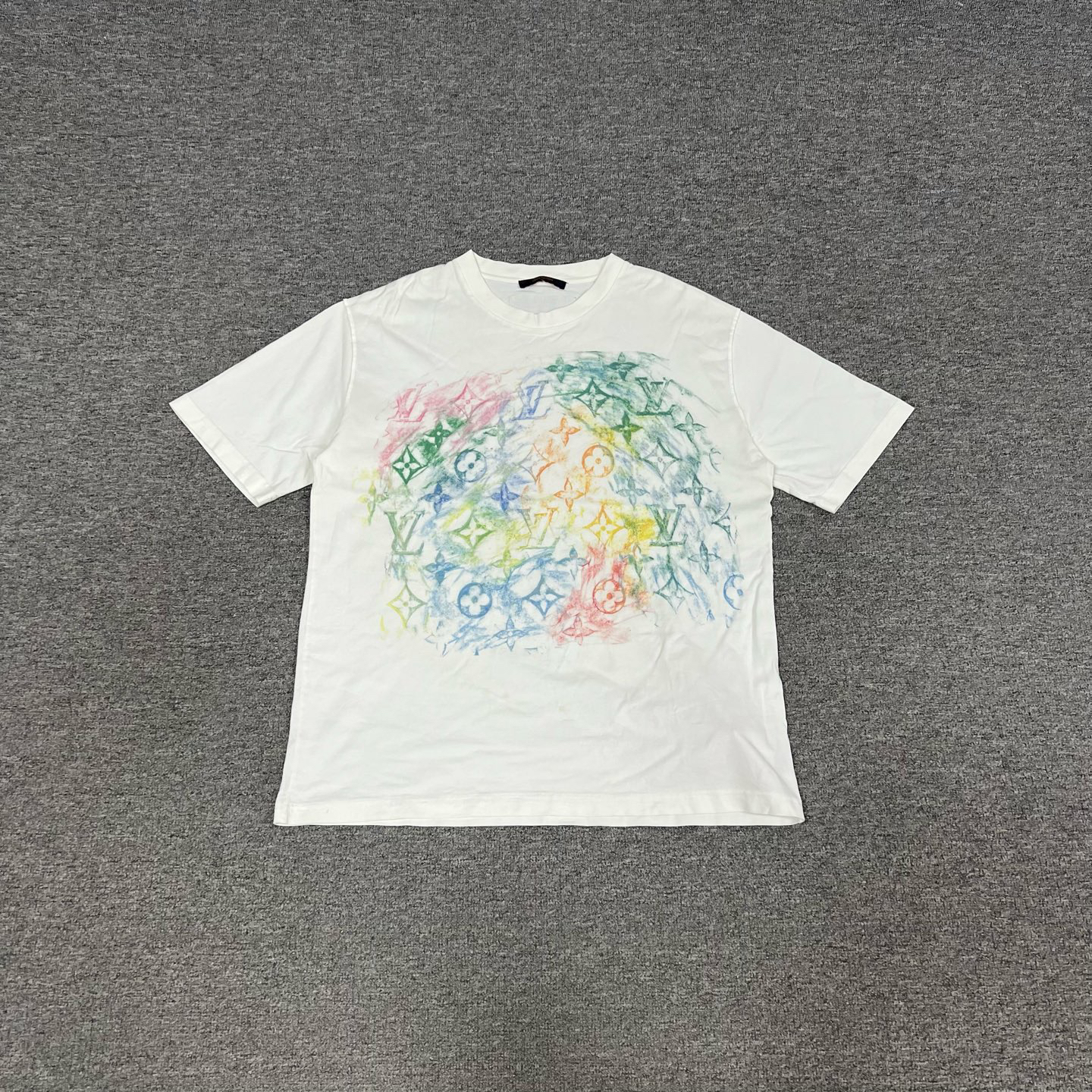 99新 AMIPARIS lv 涂鸦短袖T恤