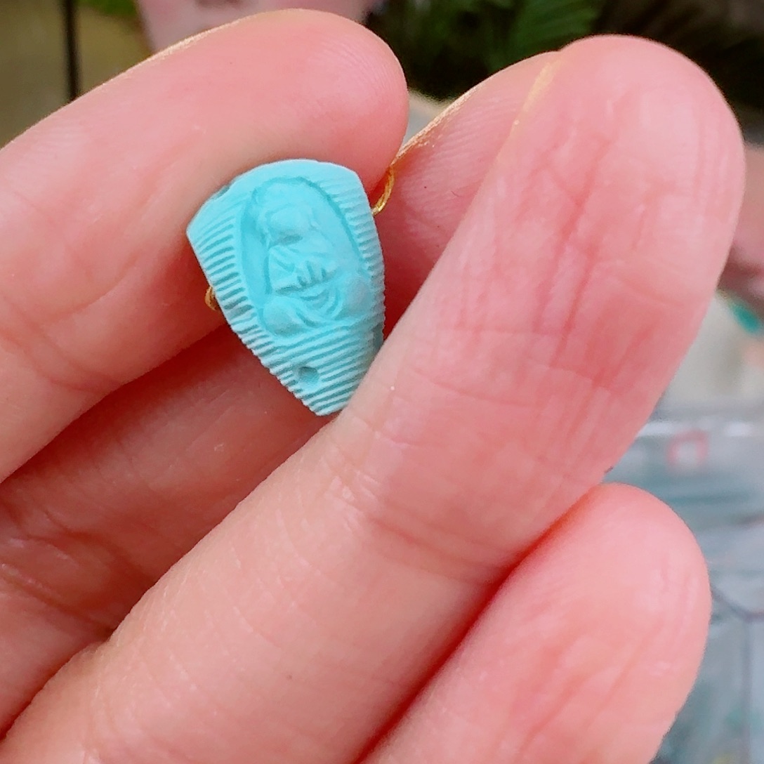 绿松石珠宝奇石未镶嵌