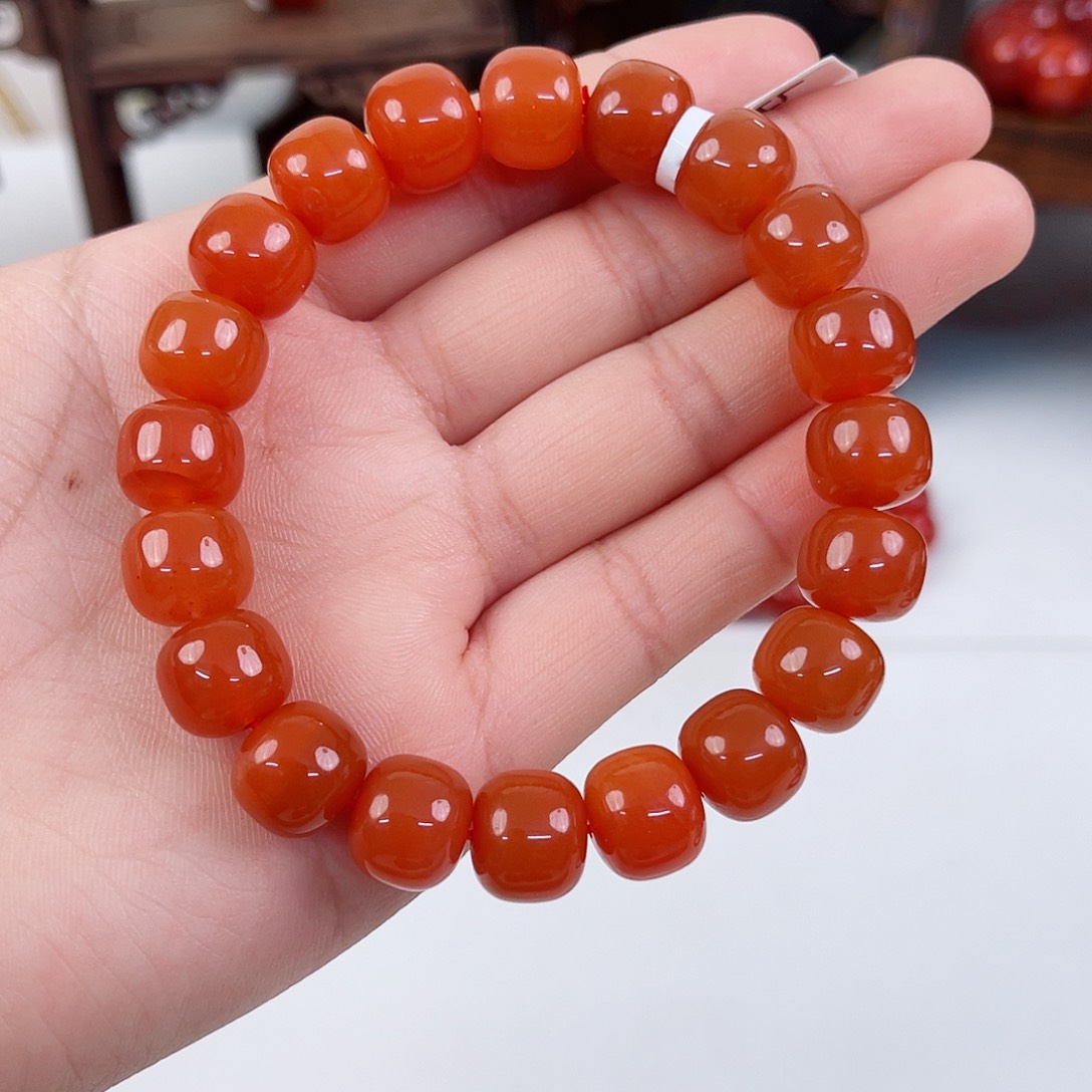 南红玛瑙未镶嵌保山老型单圈11mm