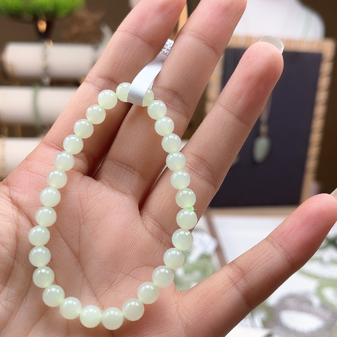 未镶嵌和田玉手串s***r