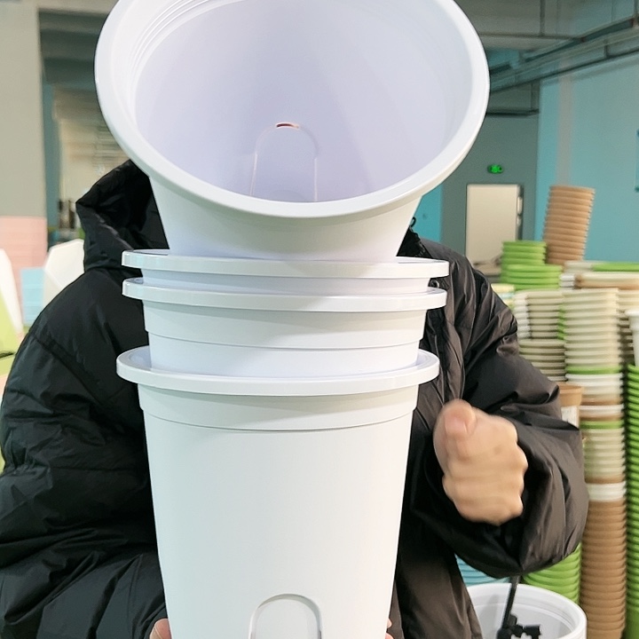 特价圆控口21高21白色无托5只