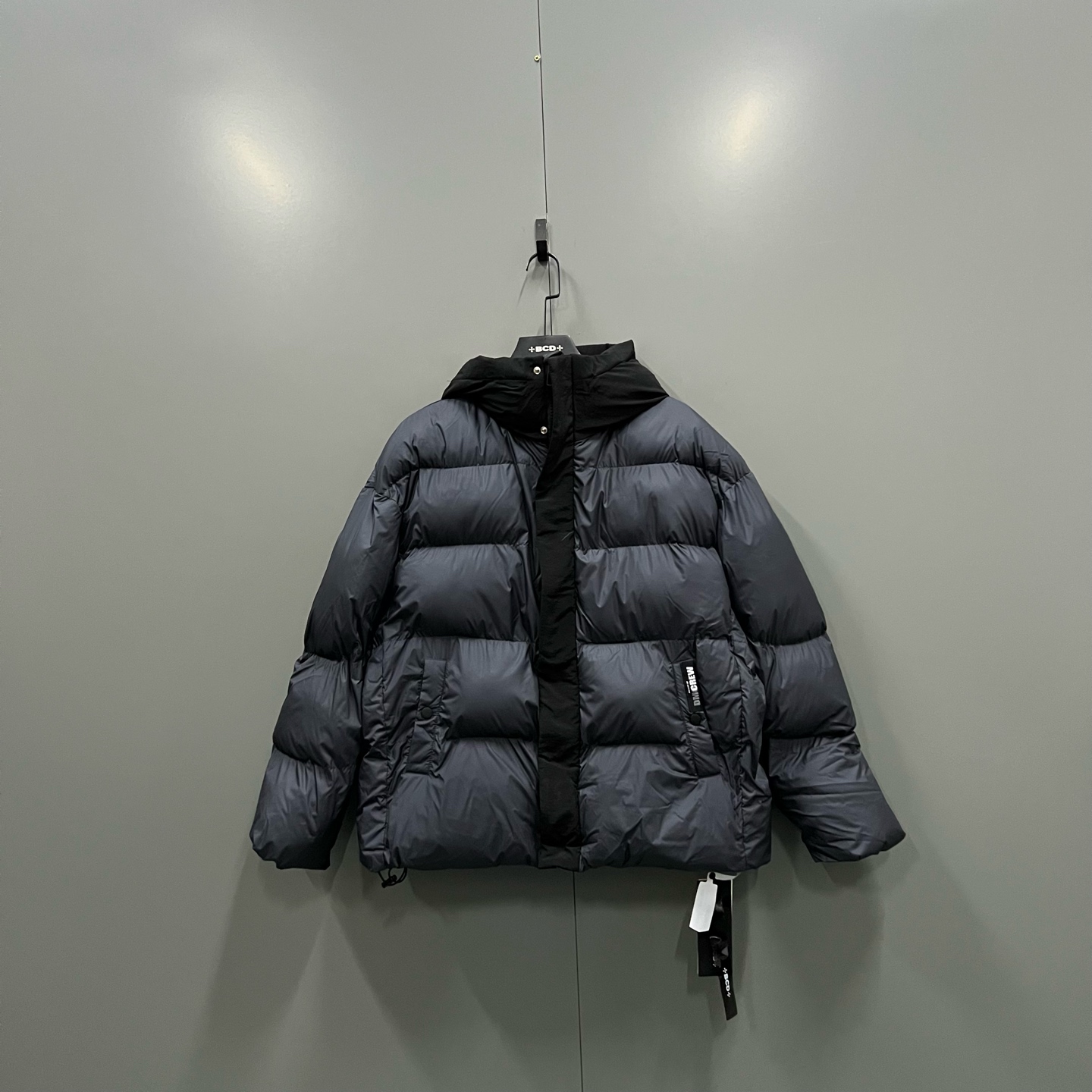 PL 黑粉棉服外套 020392