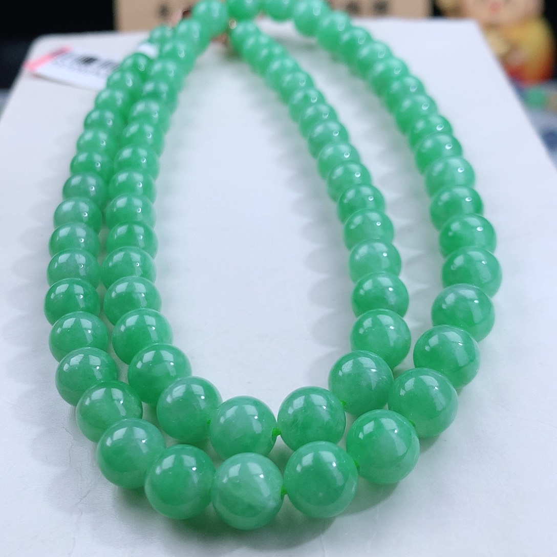 翡翠手链未镶嵌卡7.5-8.5