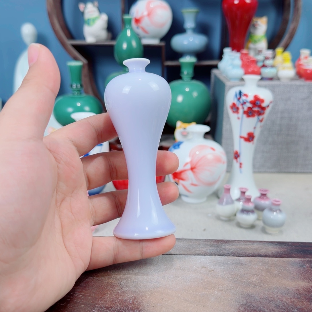 陶瓷手工小花器摆件