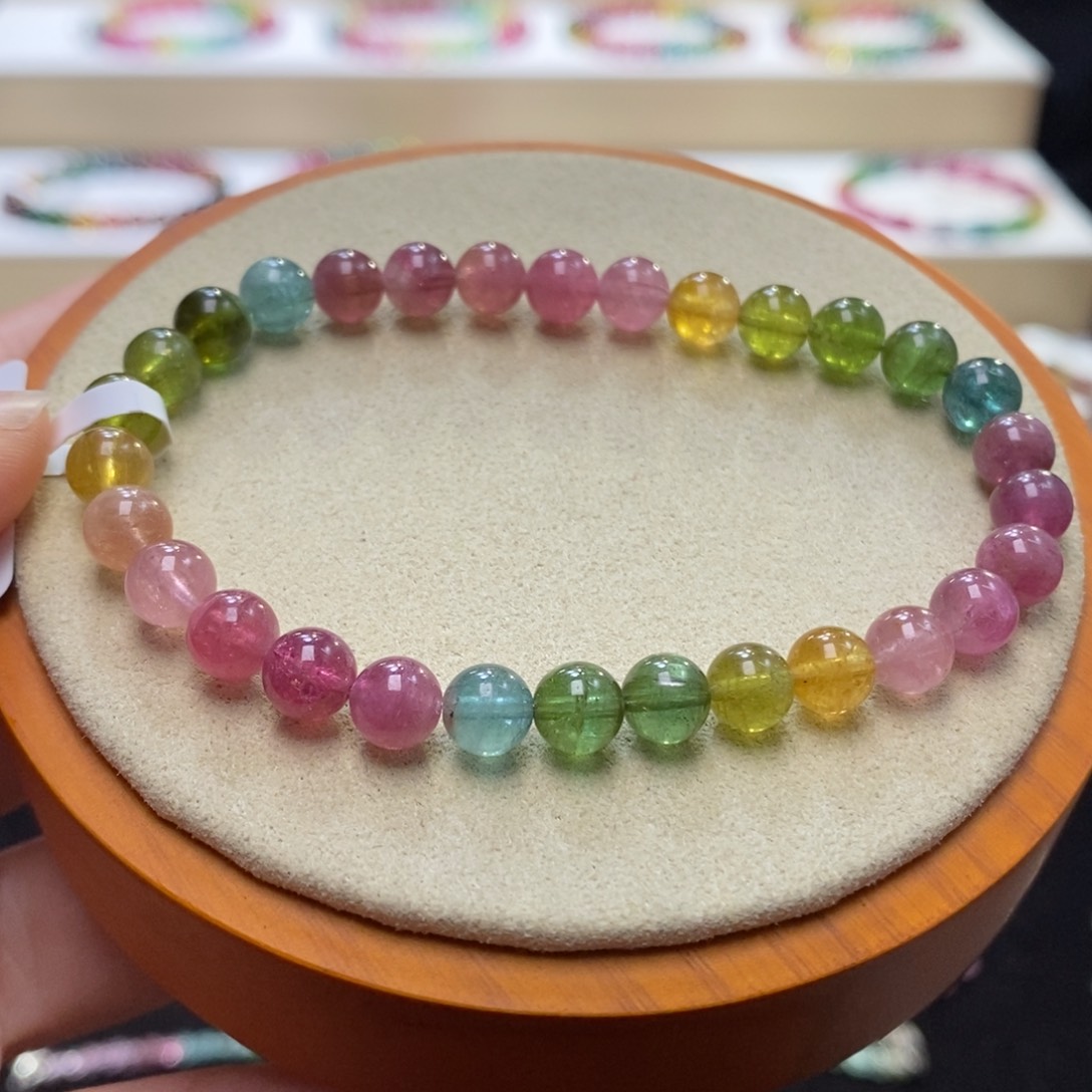 【闪购商品】碧玺手串未镶嵌两天看货期