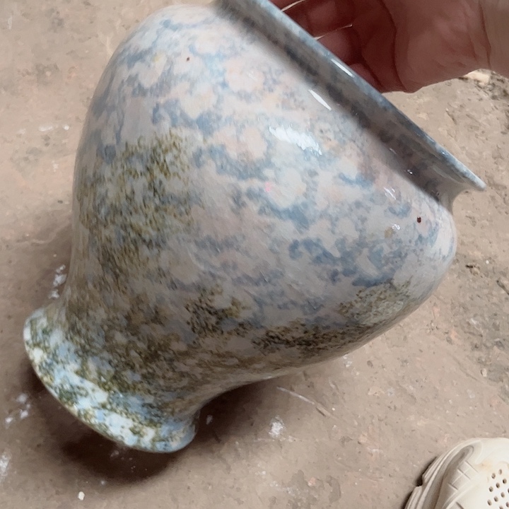 瓷片口17高26瑕景德镇陶瓷