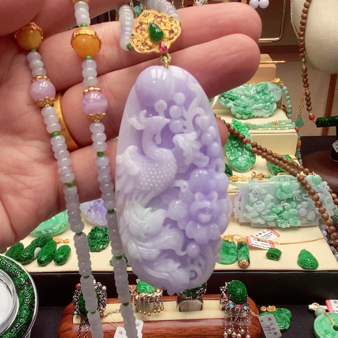 颈饰未镶嵌翡翠翡翠吊坠