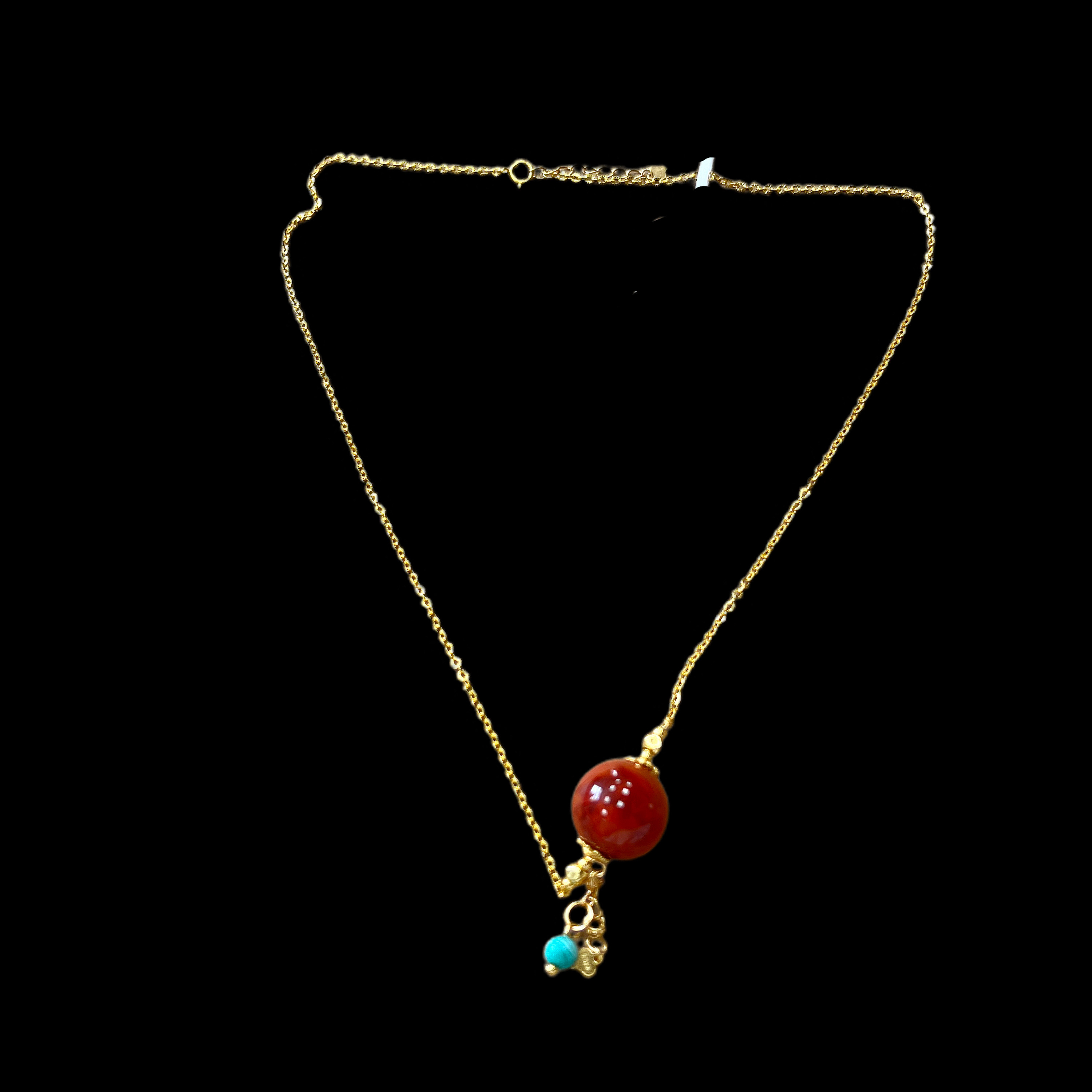 7346-南红项链 孤品