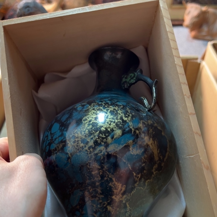 手工艺品琉璃麦丰瓷器8888888
