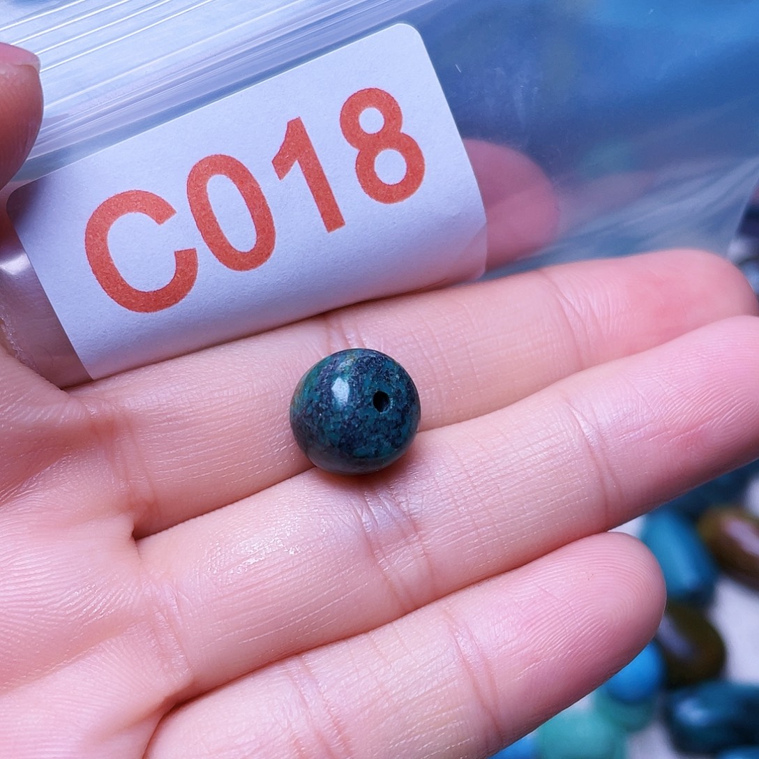 绿石头十堰原生态绿石头特色手工散珠