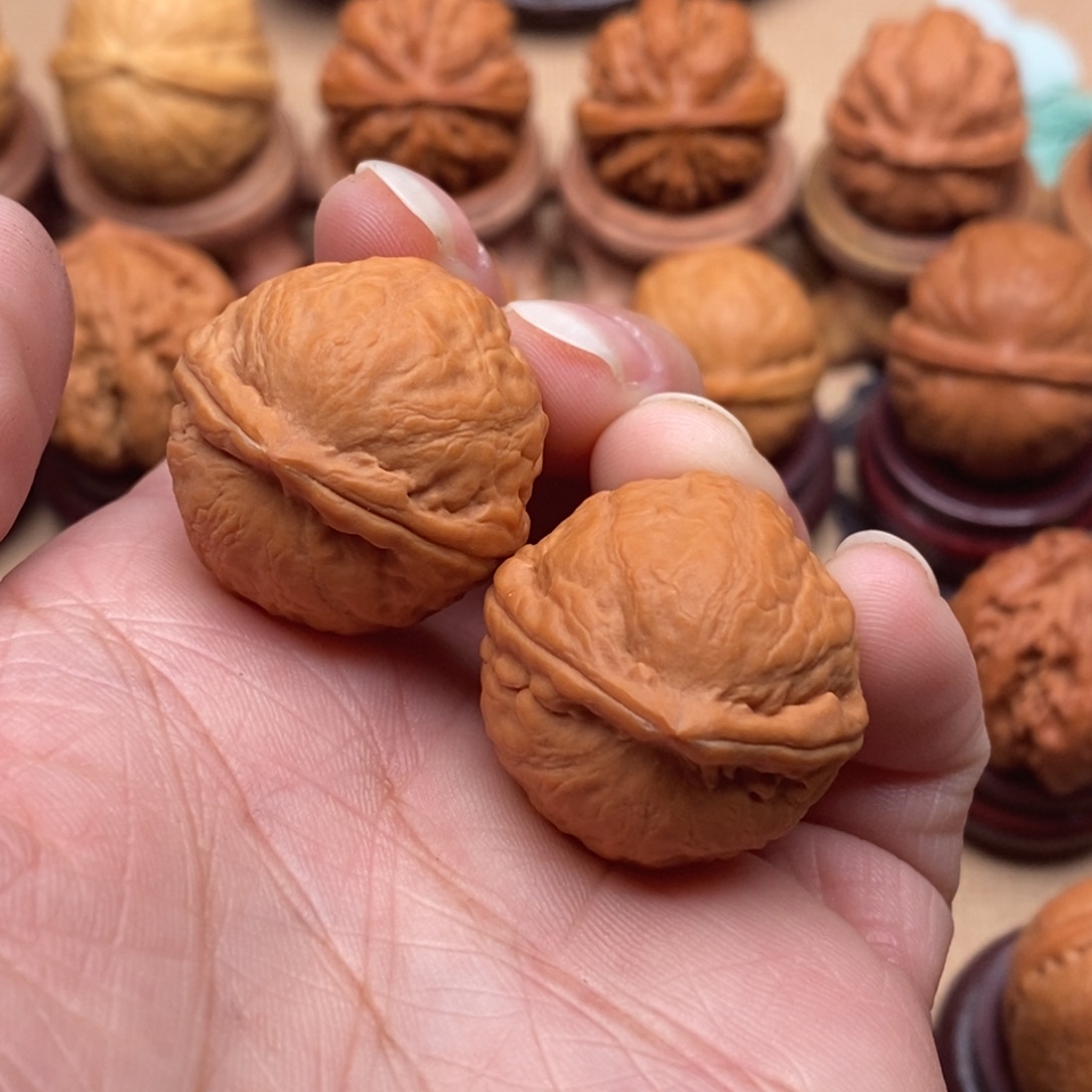 把件文玩核桃小红帽