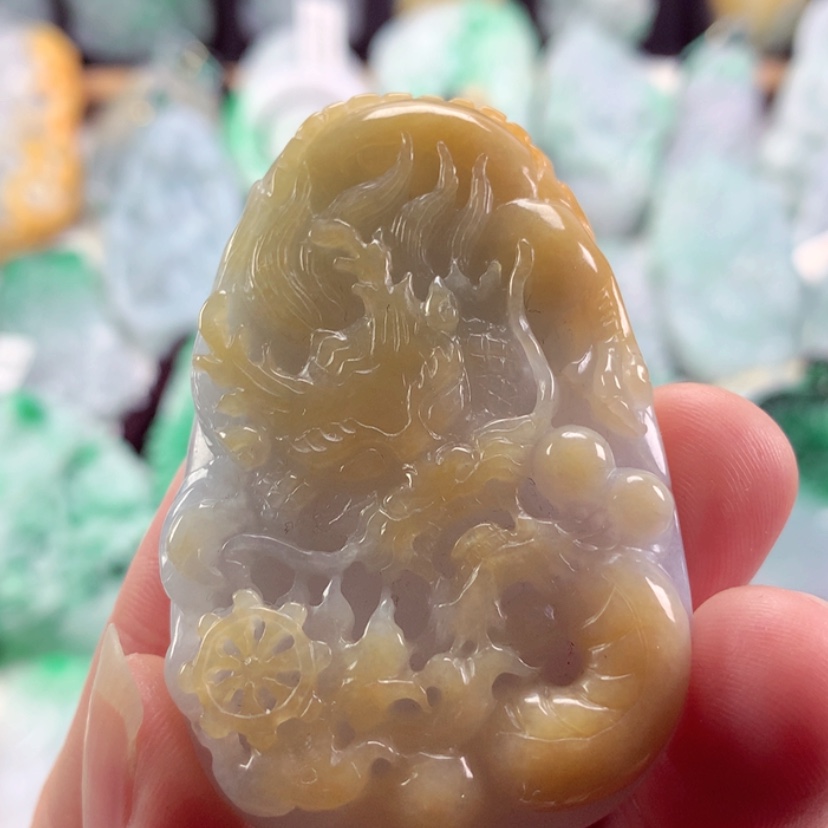 【闪购商品】翡翠吊坠(不含链)未镶嵌