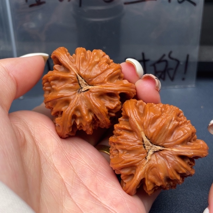 沫****吊坠文玩核桃白狮子