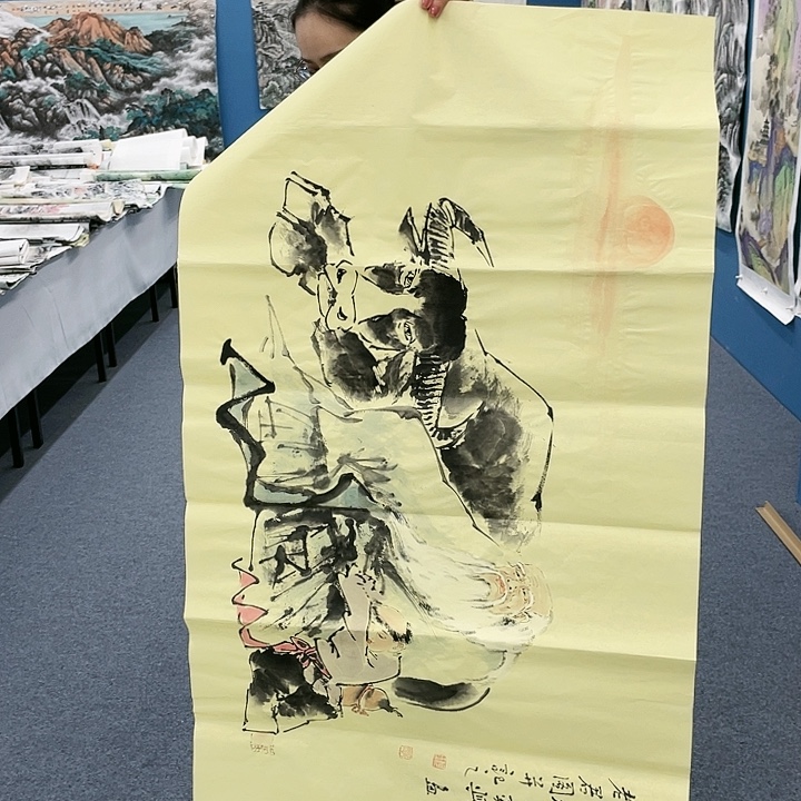 国画纯手绘国画作品鉴赏