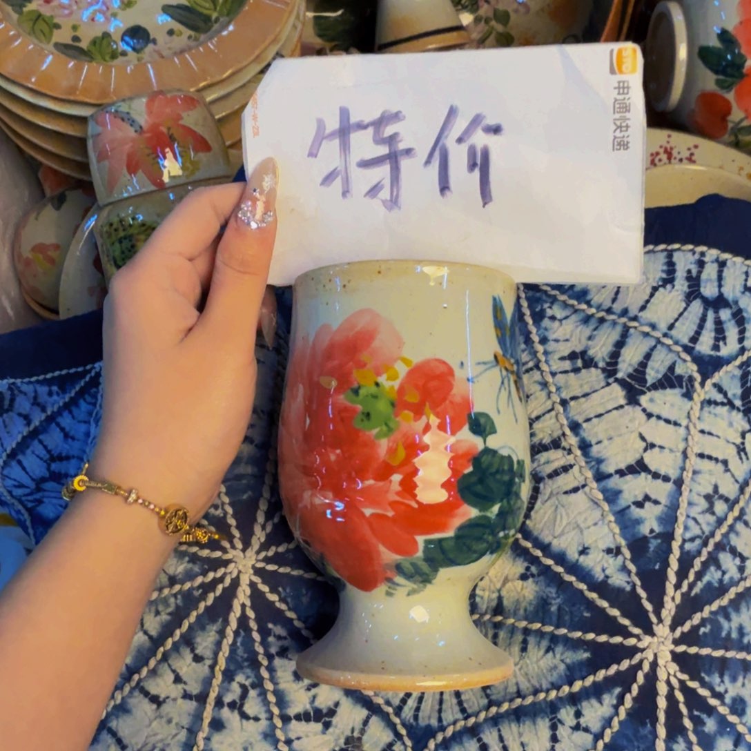 瓷片景德镇陶瓷手工手绘