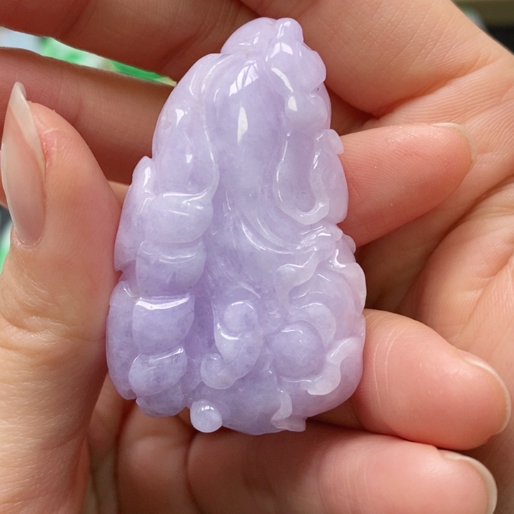 翡翠颈饰未镶嵌吊坠