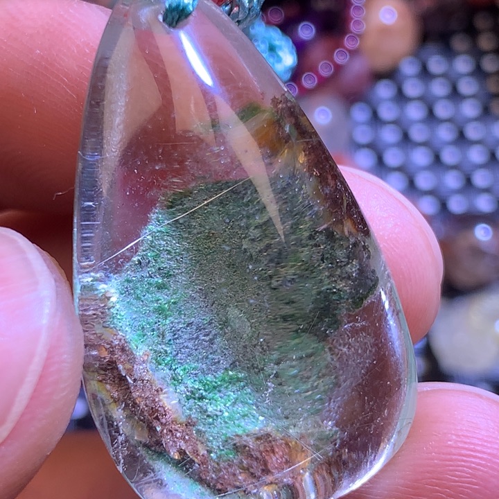 水晶吊坠(不含链)未镶嵌慈**士