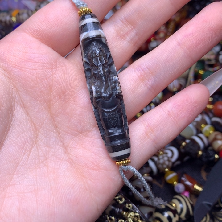 玛瑙/玉髓未镶嵌发一条