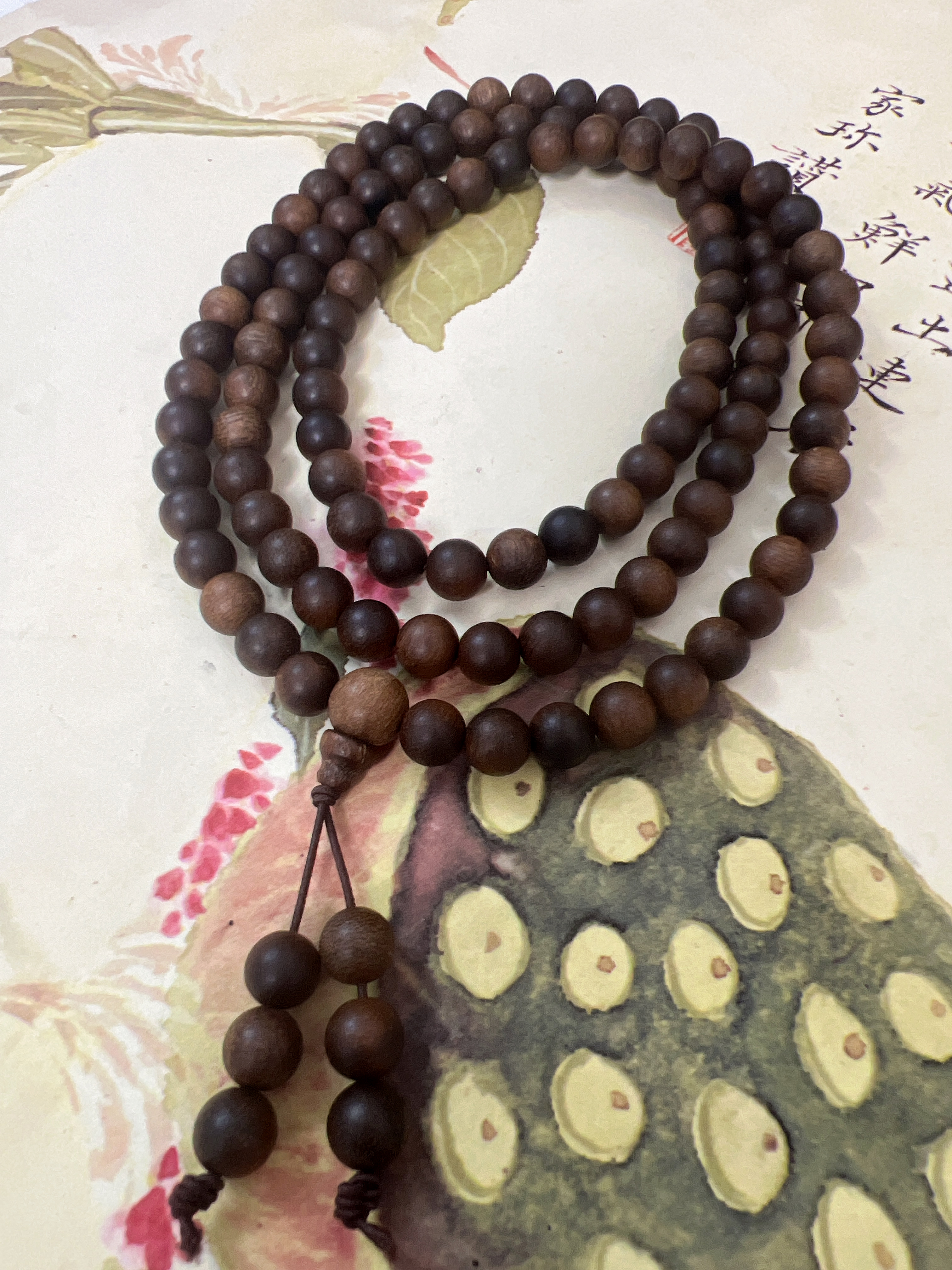 增香沉香木珠串（多样性发货发一件）XH035
