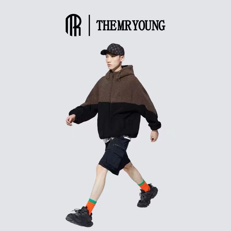 THEMRYOUNG【国现 专柜1599】 男女同款连帽拉链外套 