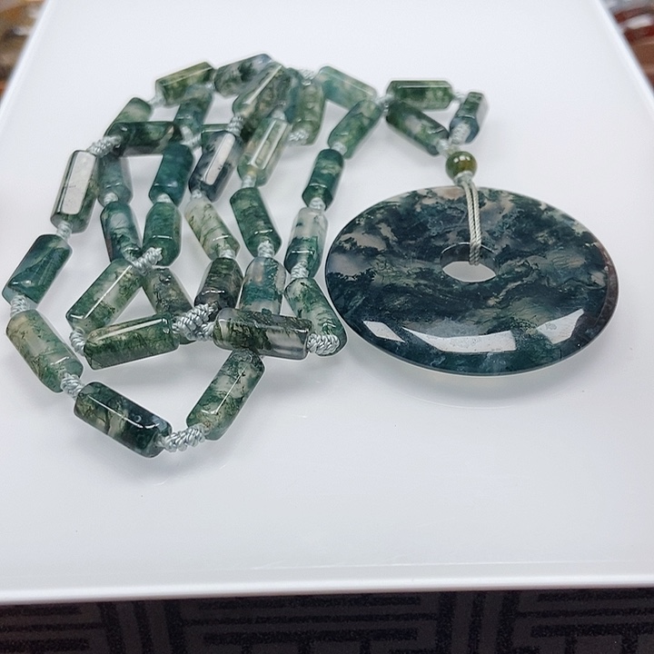 未镶嵌颈饰玛瑙/玉髓陌**开