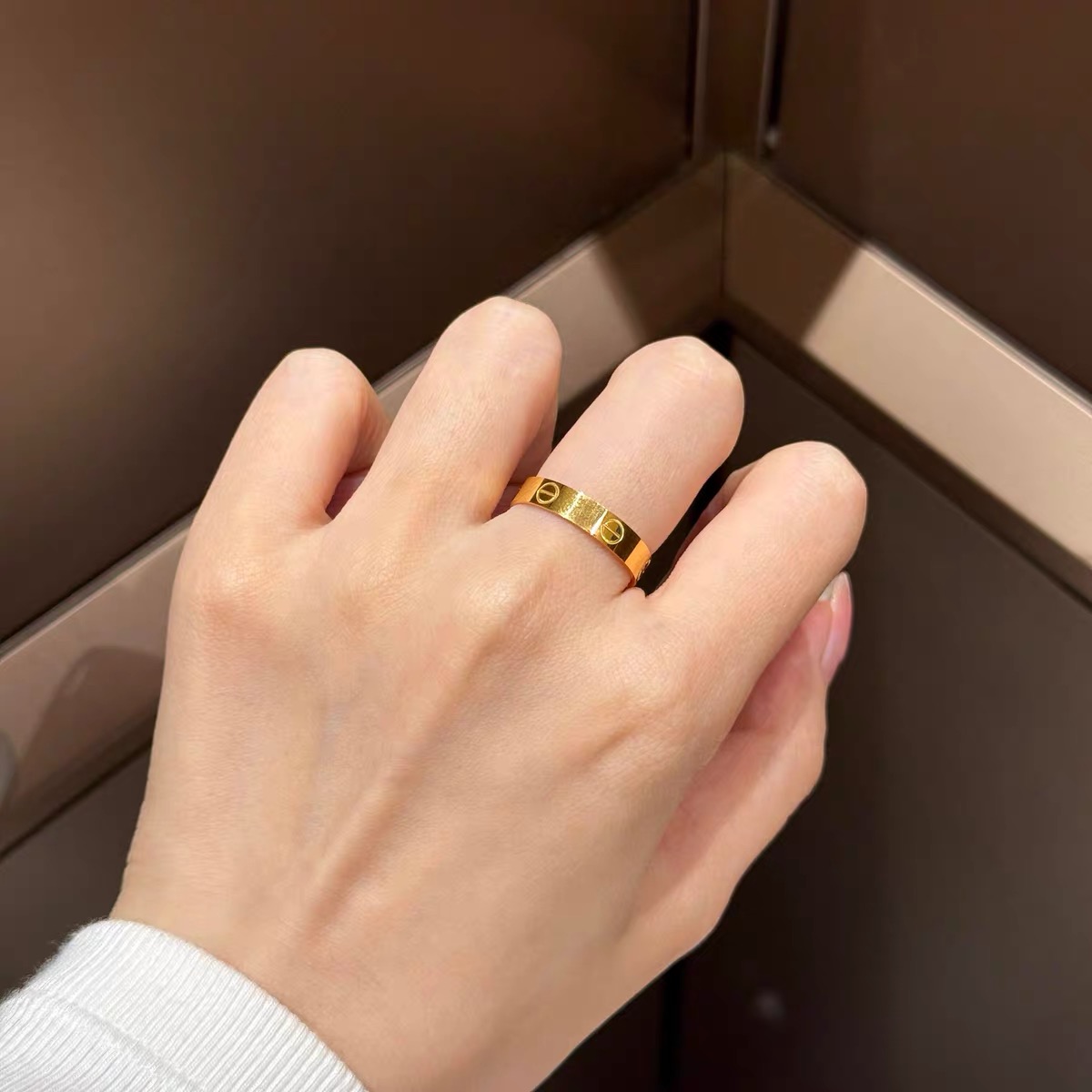  金屿/JINYUU 「丫丫」男女款戒指 轻奢高定版