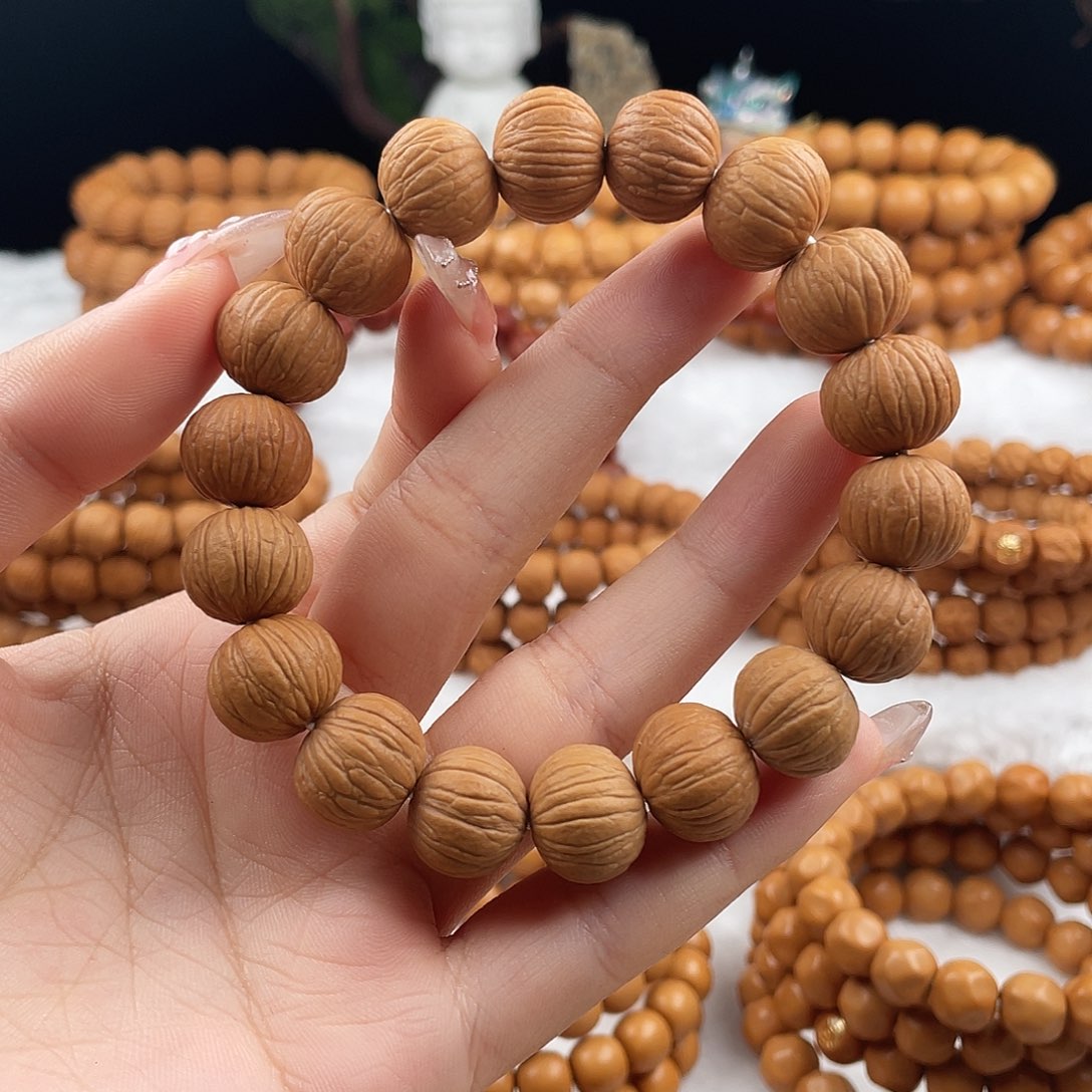 全品无暇猴头手串 土豪