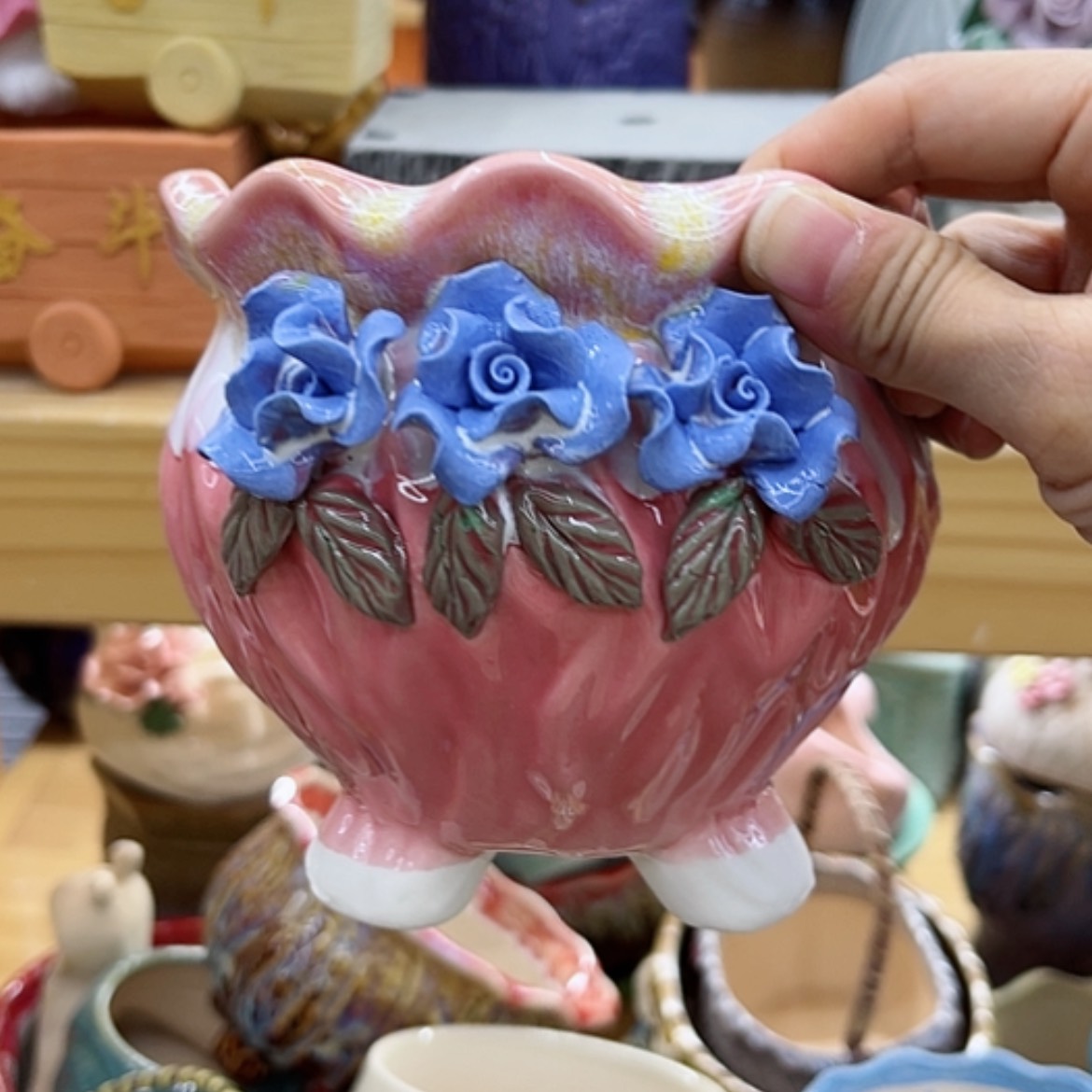 【闪购商品】陶瓷花盆