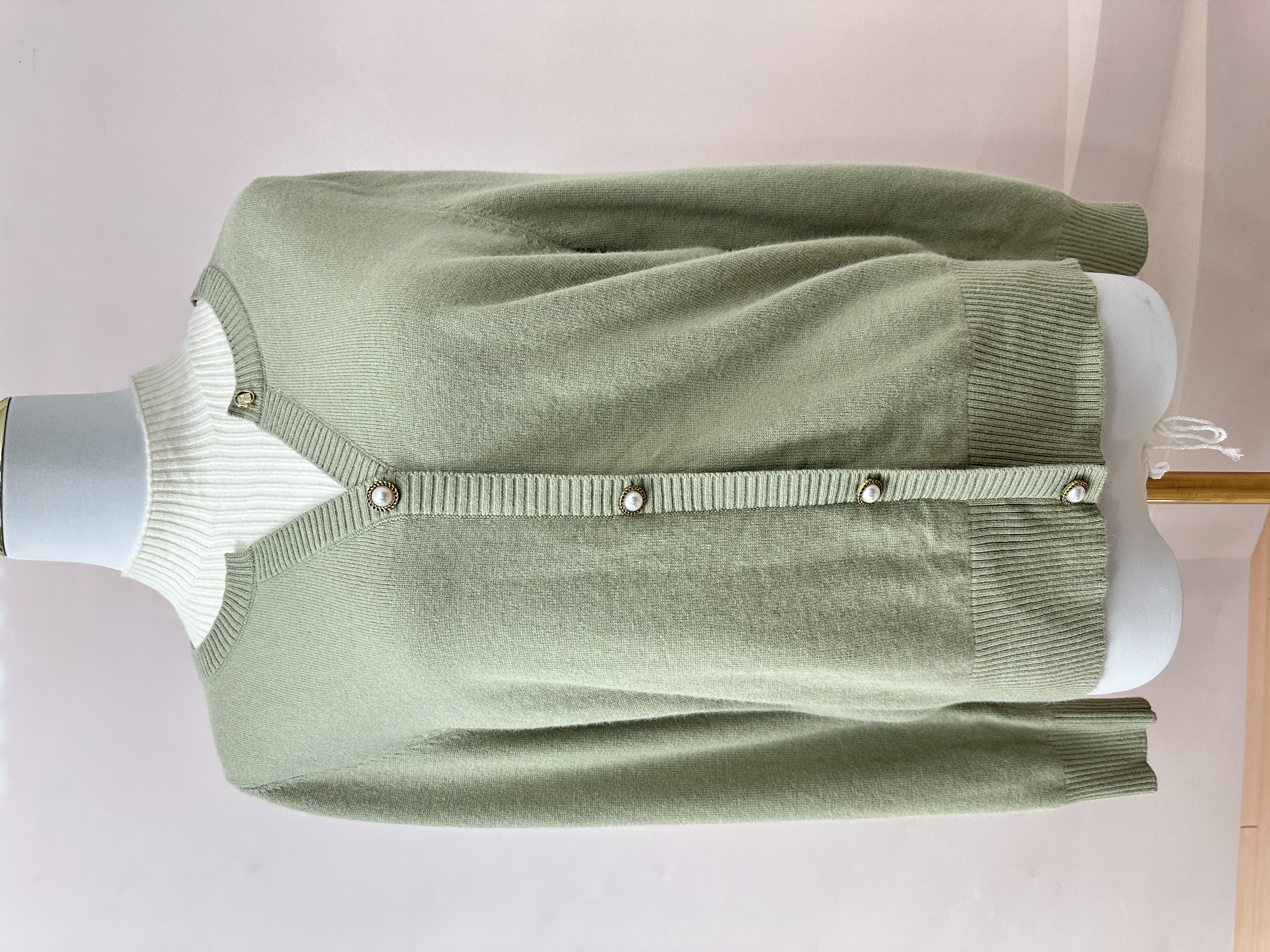 【下单无需备注自选尺码】毛针织衫衫针织衫拼色常规厚款纯色女C007