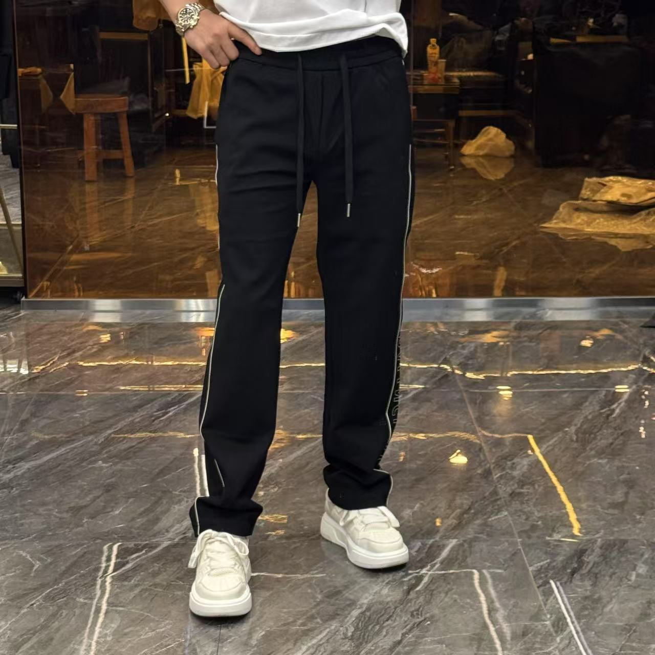 夏季新款直筒休闲裤