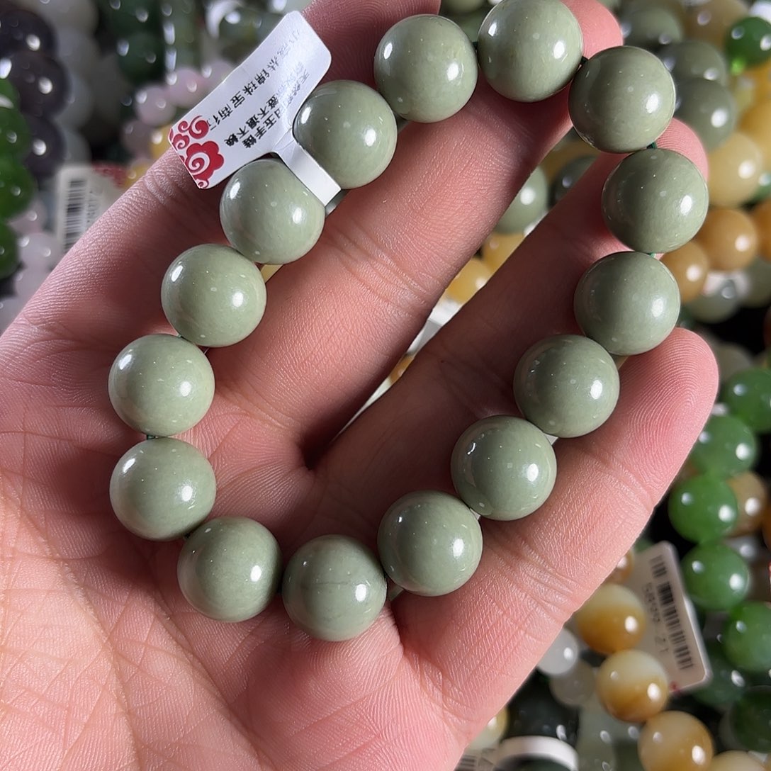 和田玉手链未镶嵌W358