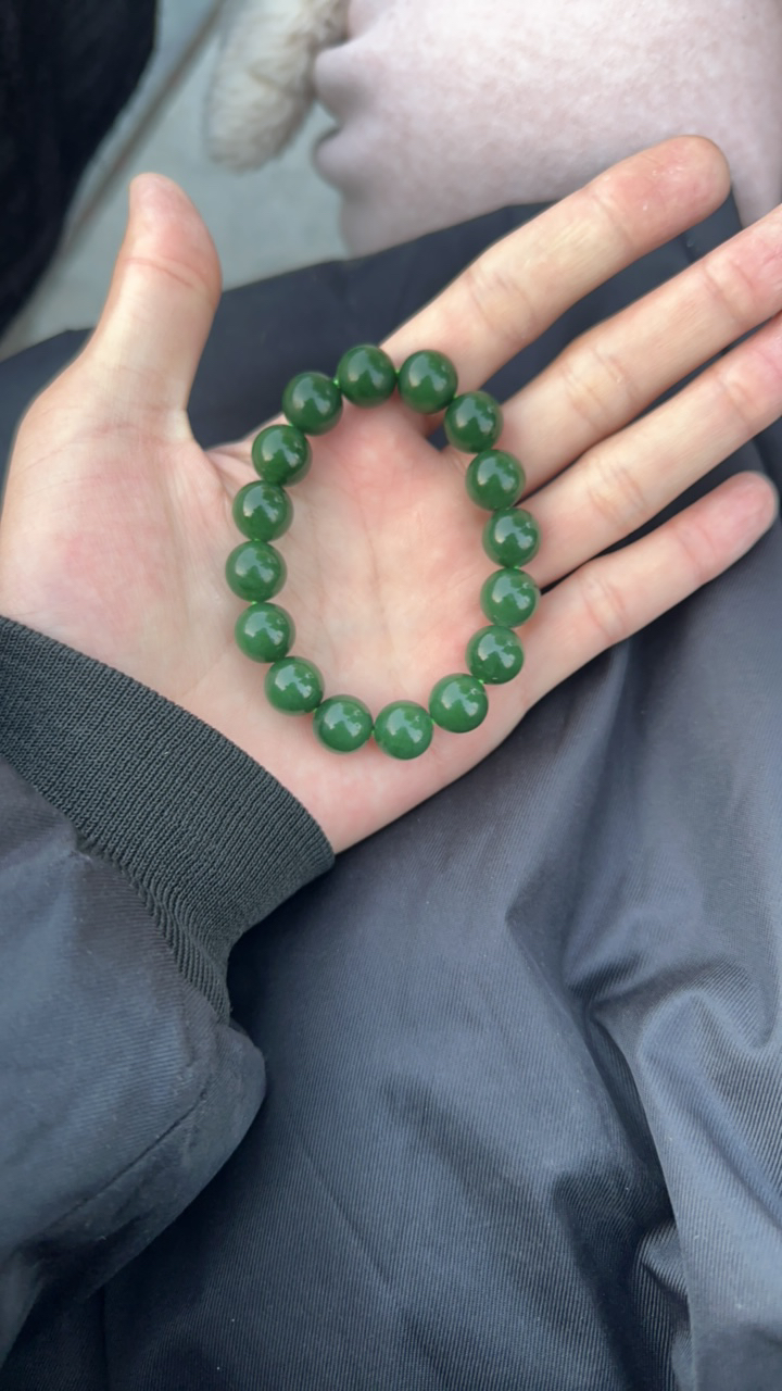 和田玉俄罗斯碧玉卡12