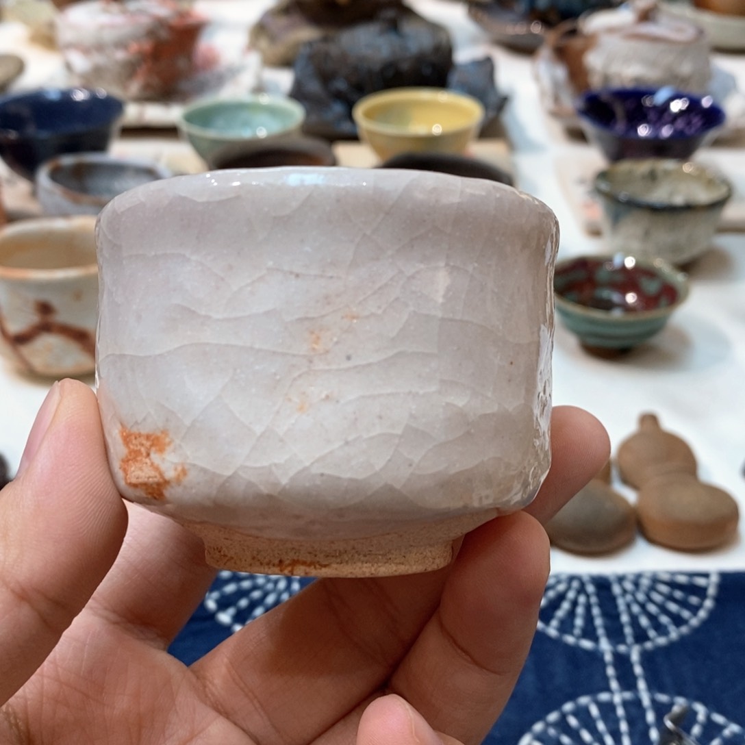 柴烧侘寂粗陶茶具