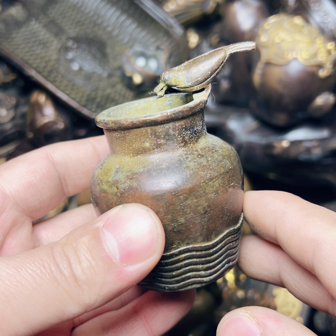 古玩铜器铜器摆件